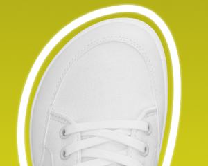 Anatomical shape of a barefoot shoe