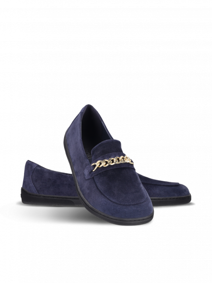 Barefoot mokasíny Be Lenka Prestage - Navy & Gold