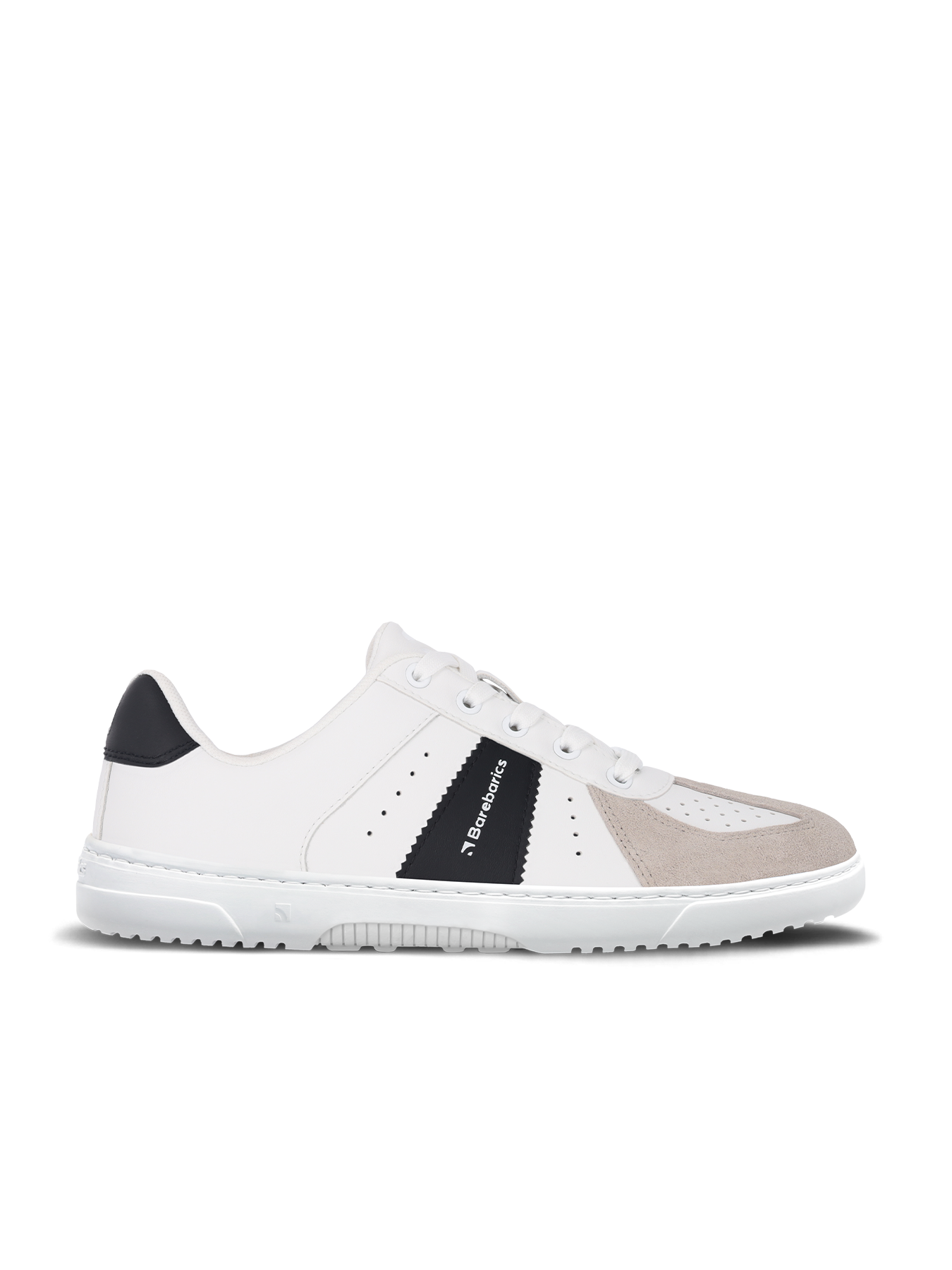 Barefoot Sneakers Barebarics Icara - White & Beige - Main