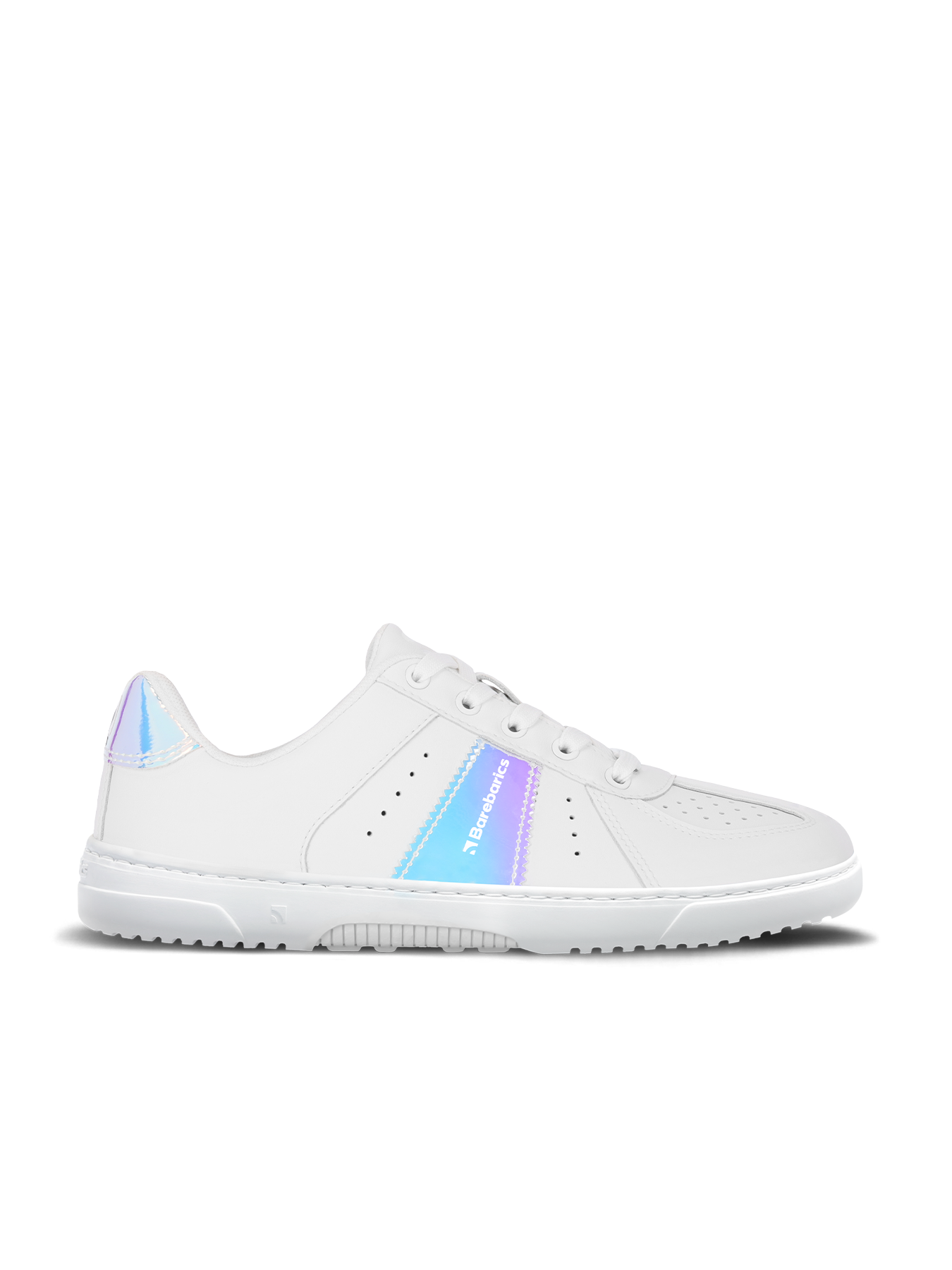 Barefoot Sneakers Barebarics Icara - White & Pastel Iridescent