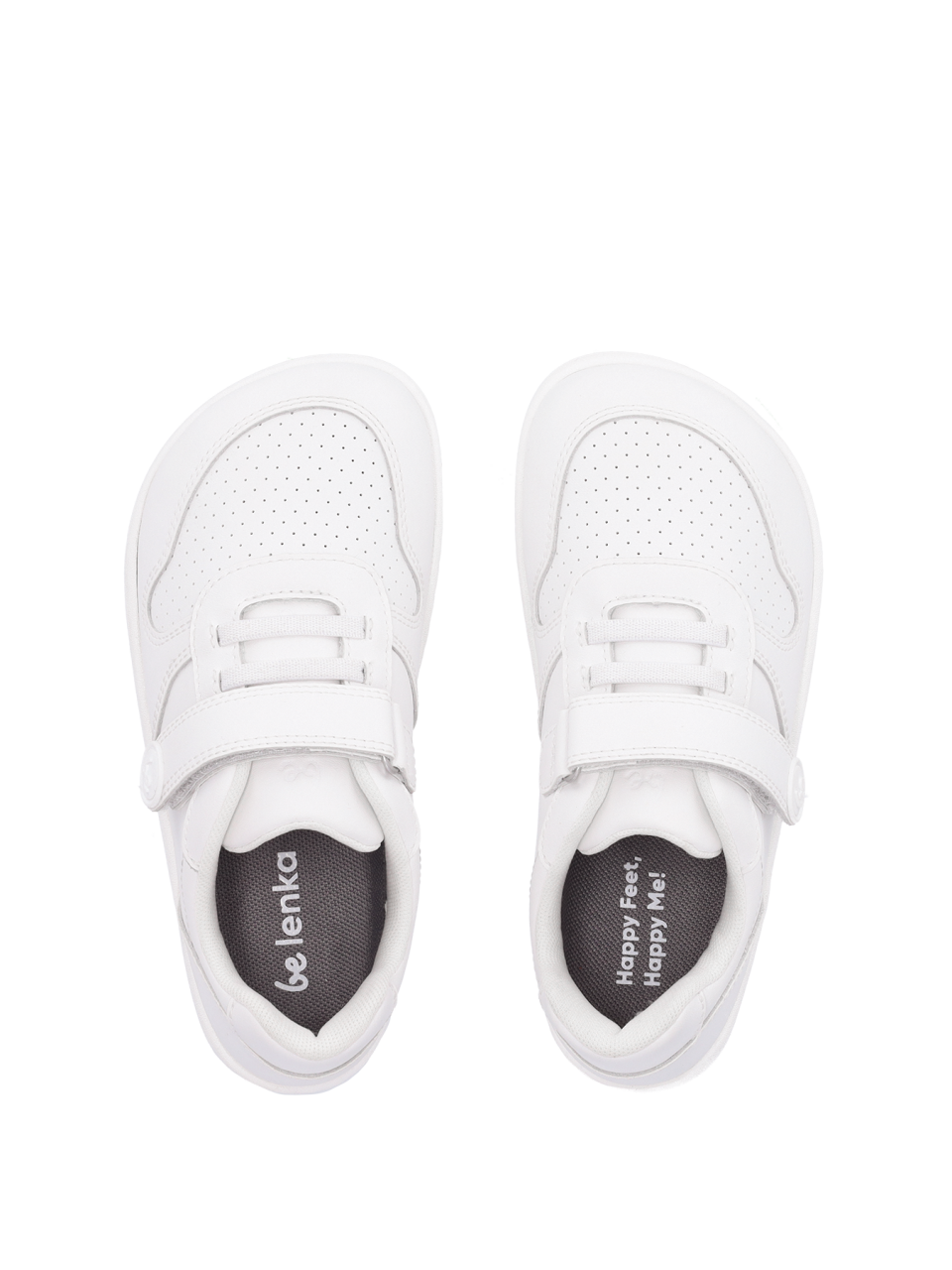 Kinder Barfuß Sneakers Be Lenka Scoot Kids - All White