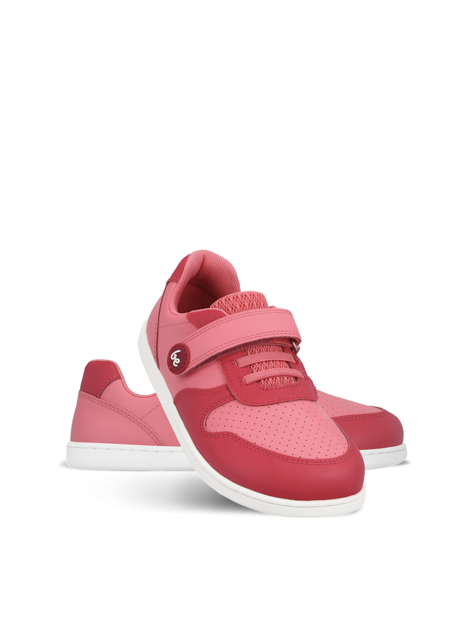 Kinder Barfuß Sneakers Be Lenka Scoot Kids - Light & Dark Pink