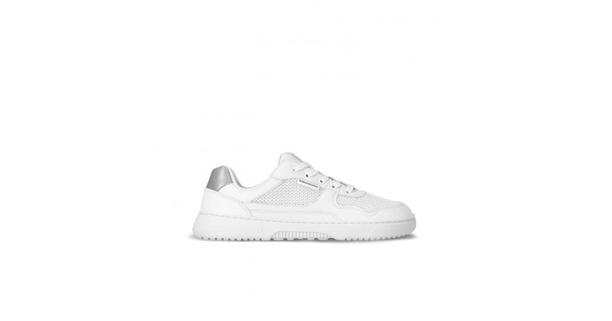 Barebarics Barefoot Sneakers Barebarics Zing - Fresh - White & Silver, sizes 36 to 47 photo 2