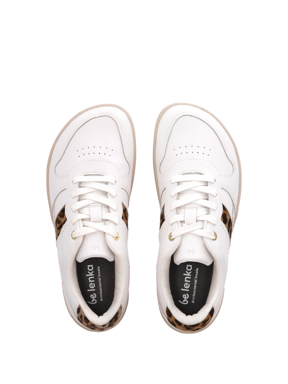 Trampki barefoot Be Lenka Cellestia - White & Leopard