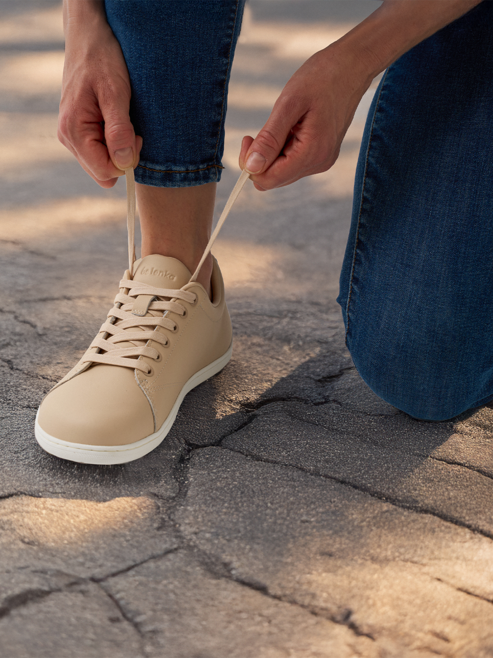 Barefoot Sneakers Be Lenka Core - Beige