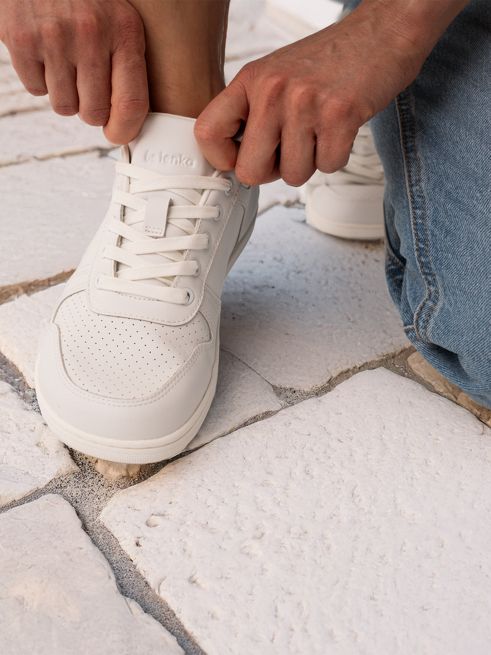 Trampki barefoot - Be Lenka Echo - All White