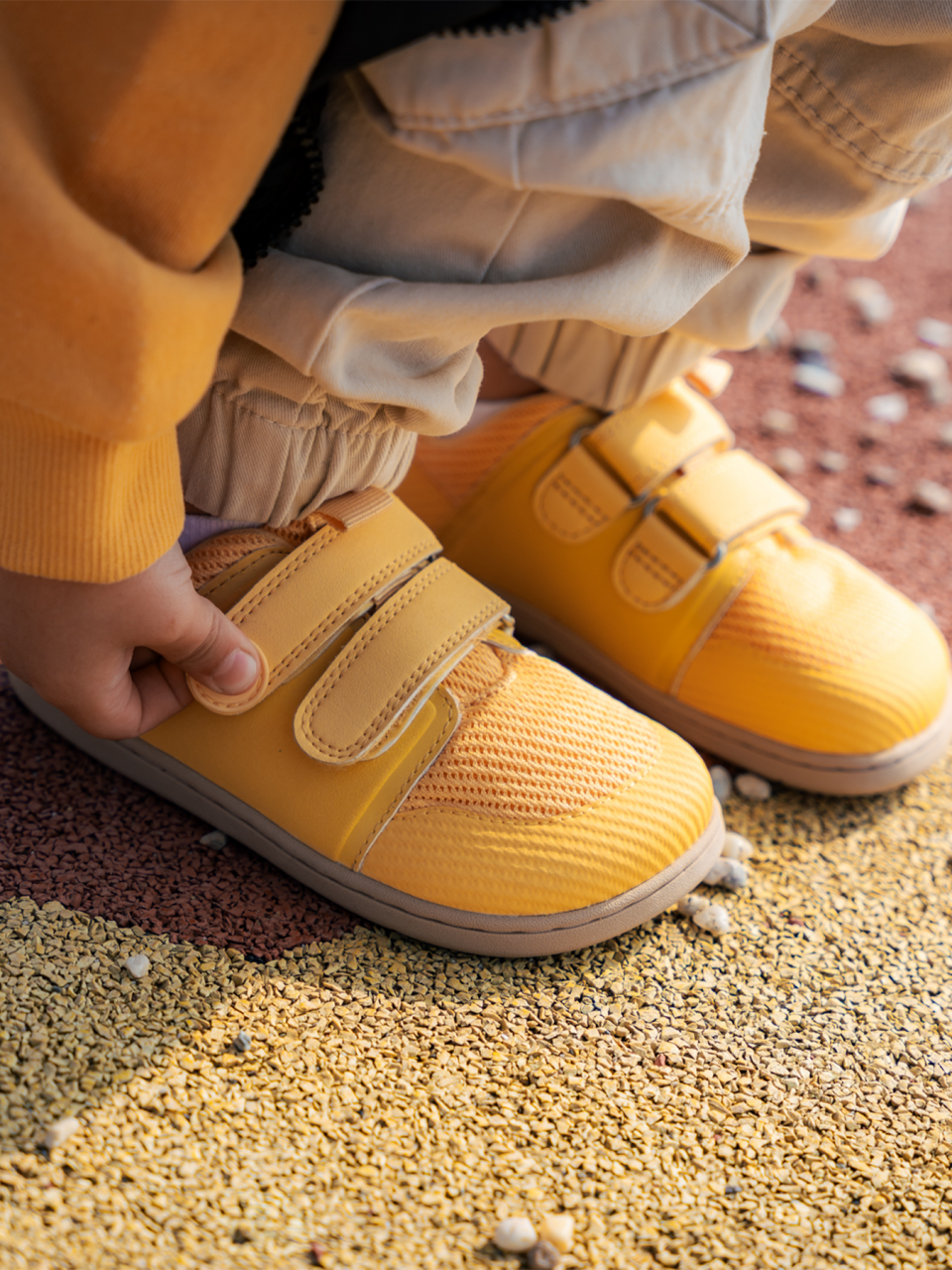 Kinder Barfuß Sneakers Be Lenka Bounty Kids - Yellow
