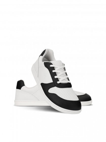 Kinder Barfuß Sneakers Be Lenka Scoot Junior - White & Black