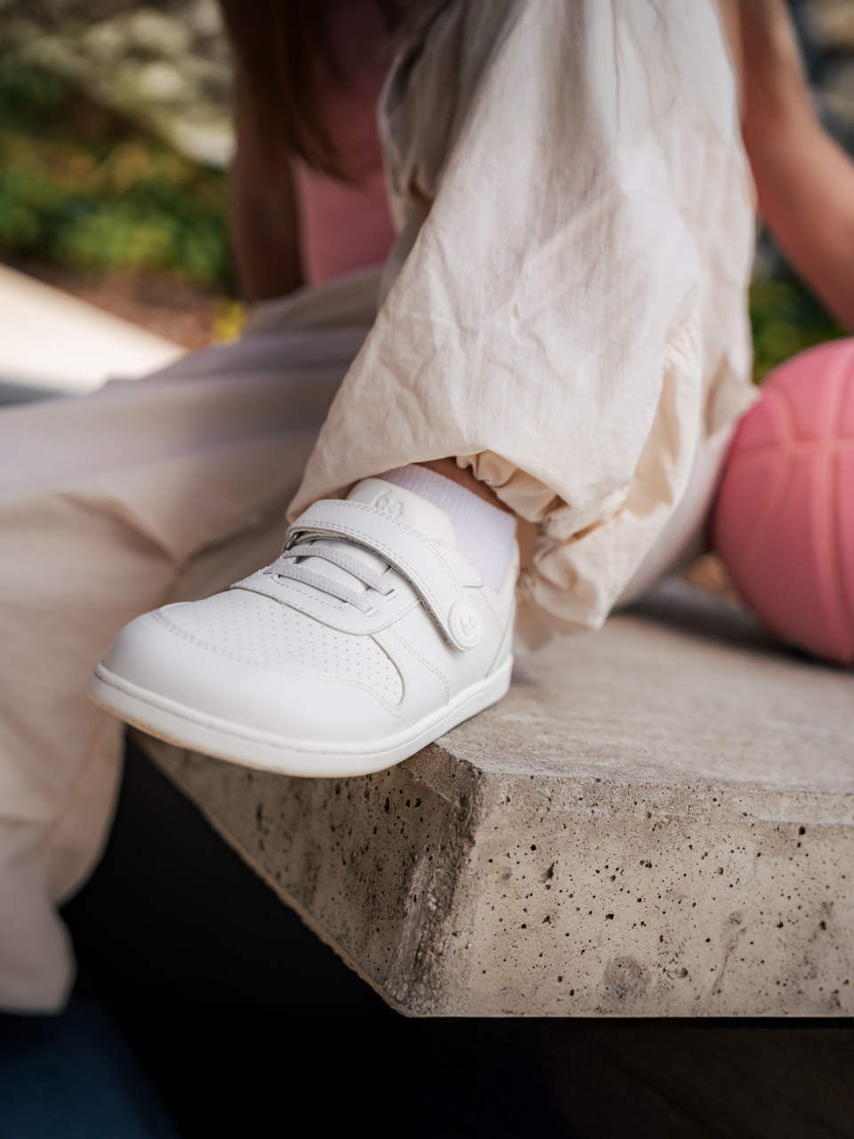 Kinder Barfuß Sneakers Be Lenka Scoot Kids - All White