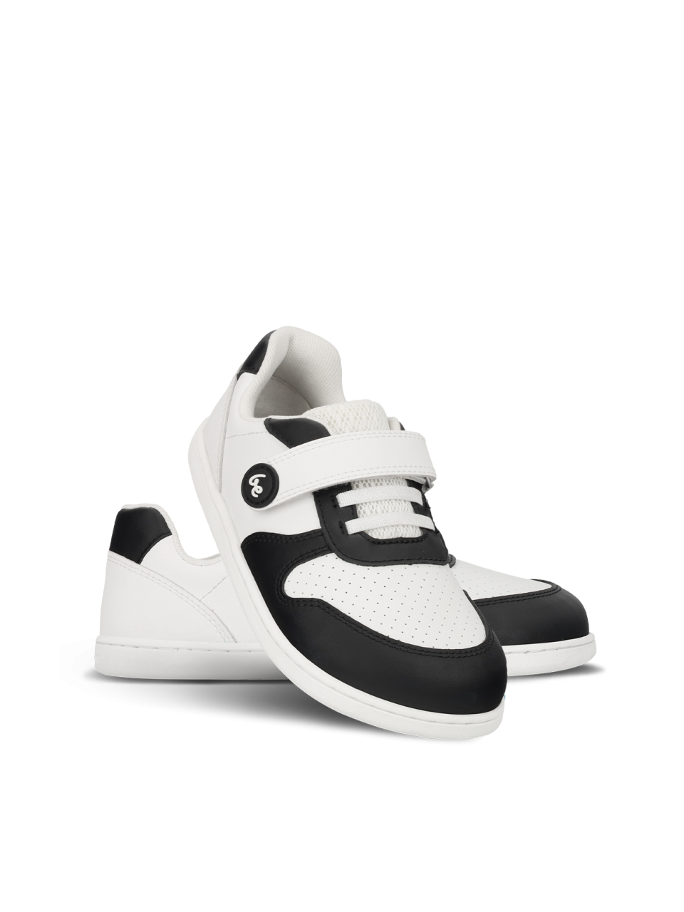 Kids barefoot sneakers Be Lenka Scoot Kids - White & Black