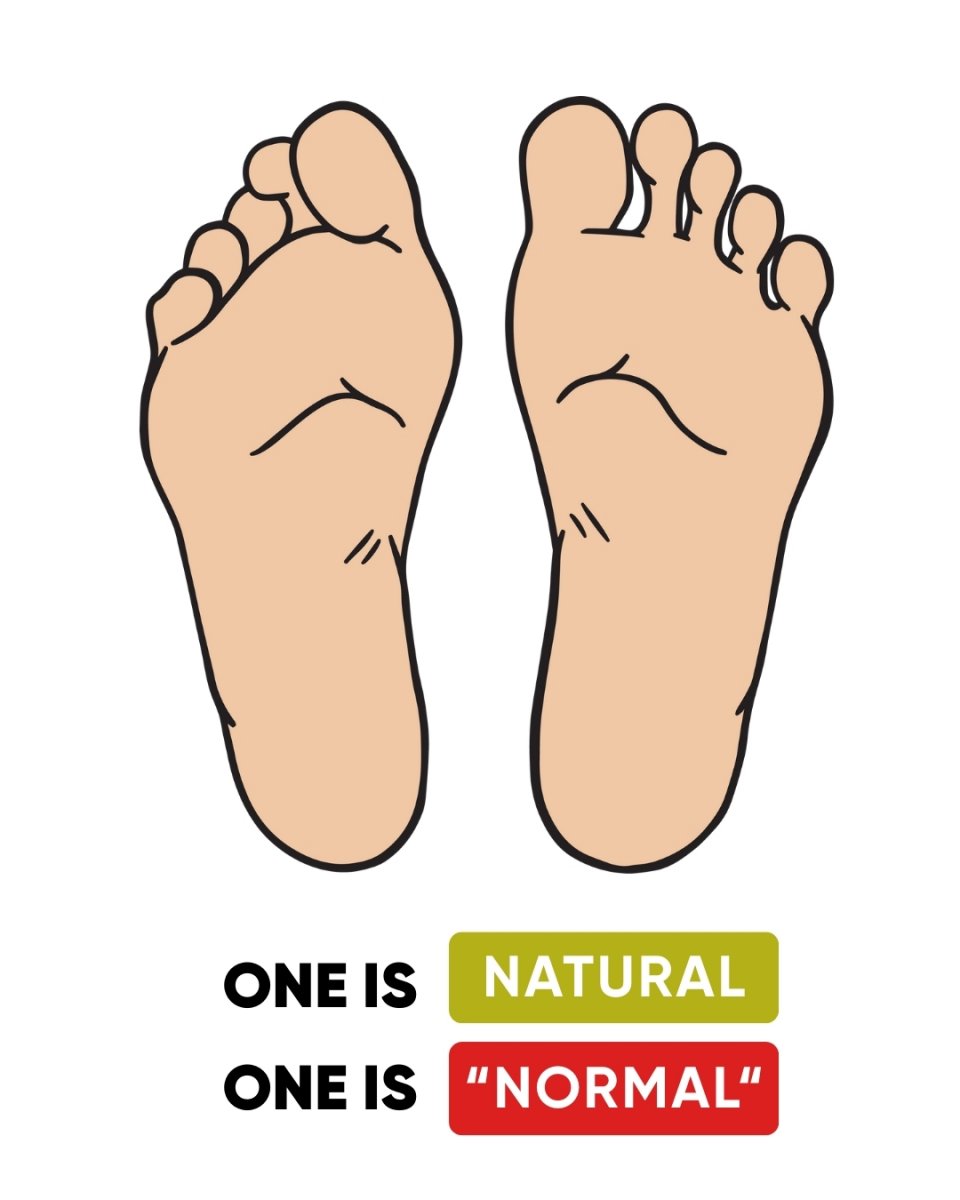 Natural vs. “normal.” 👣
Our…