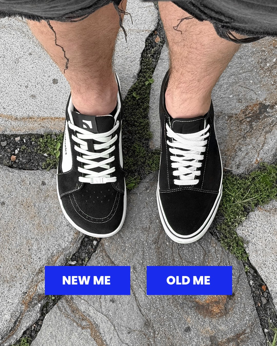 Old me or New me ?
On the righ