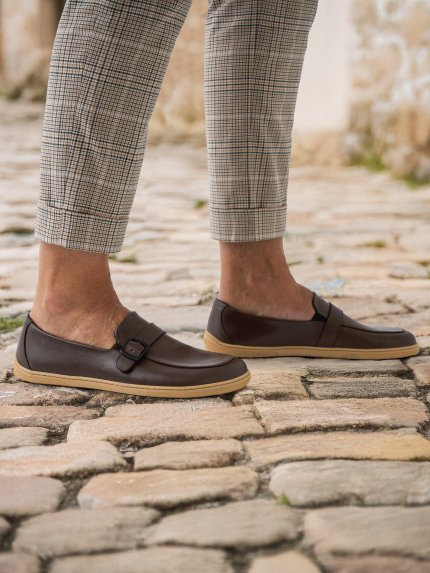 Barfuß Mokassins Be Lenka Amadeus - Dark Brown