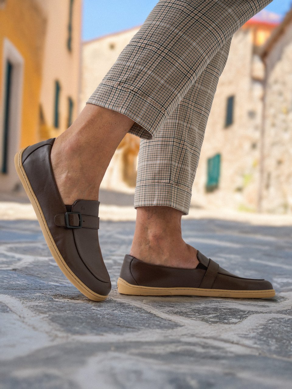 Barefoot mokasyny Be Lenka Amadeus - Dark Brown