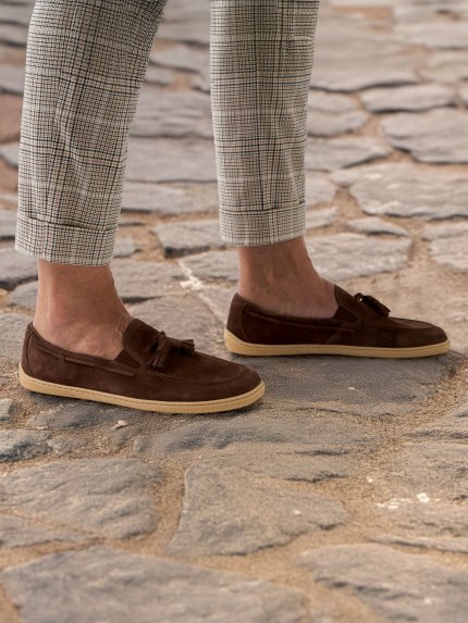 Barefoot mokasíny Be Lenka Portsiders - Dark Brown