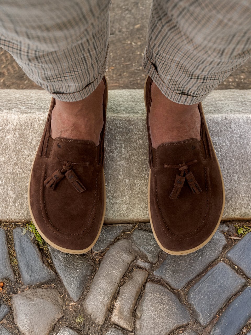 Barefoot mokasyny Be Lenka Portsiders - Dark Brown
