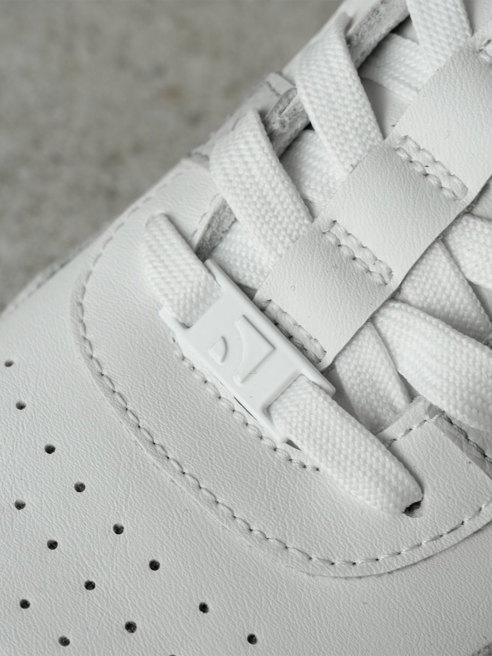 Barefoot Sneakers Barebarics Zing - White & Light Grey - Leather