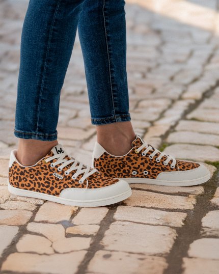 Barefoot zapatillas Be Lenka Rebound - Leopard