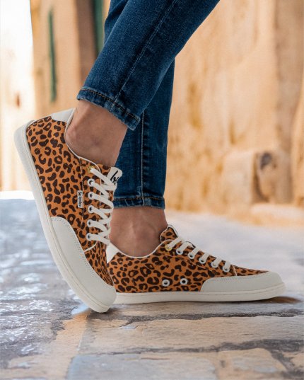 Barefoot zapatillas Be Lenka Rebound - Leopard