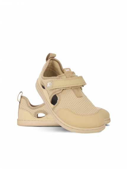 Barfuß-Sandalen für Kinder Zest Preschool - Beige