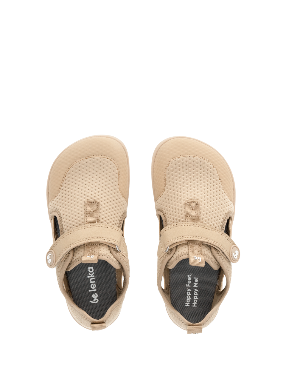 Barfuß-Sandalen für Kinder Zest Preschool - Beige
