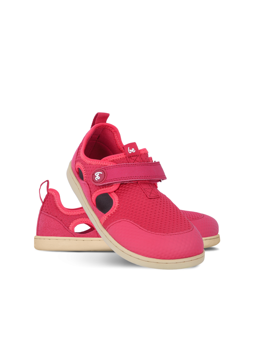 Barfuß-Sandalen für Kinder Zest Kids - Berry