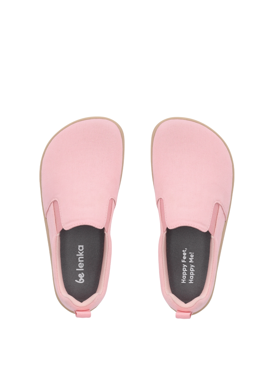 Kids barefoot Slip-on shoes Be Lenka Aura Kids - Cotton Candy Pink
