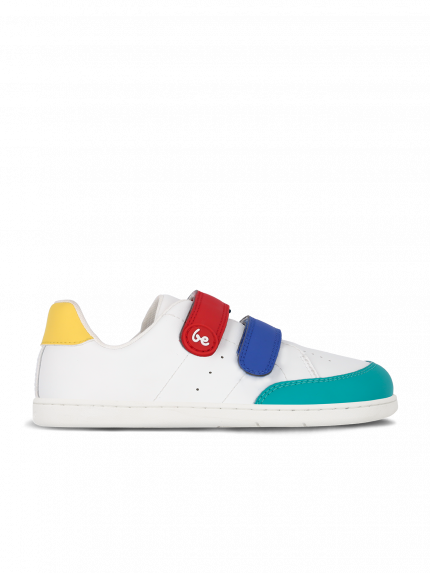Kinder Barfuß Sneakers Be Lenka Energise Preschool - White & Multicolour