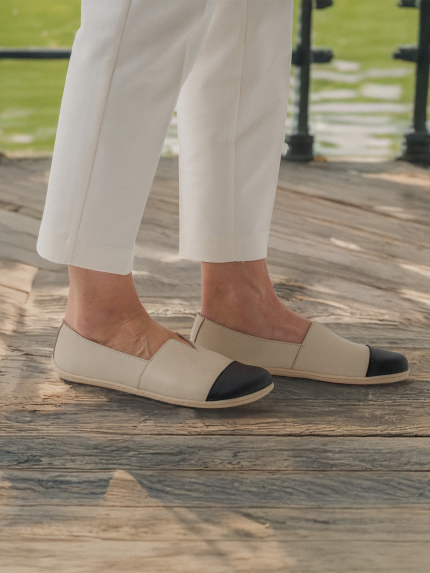 Barefoot mokasíny Be Lenka Rosaluna - Light Beige