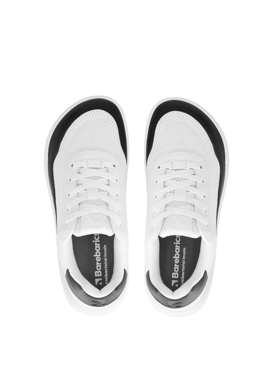 Barefoot Sneakers Barebarics Vaporo - White & Black
