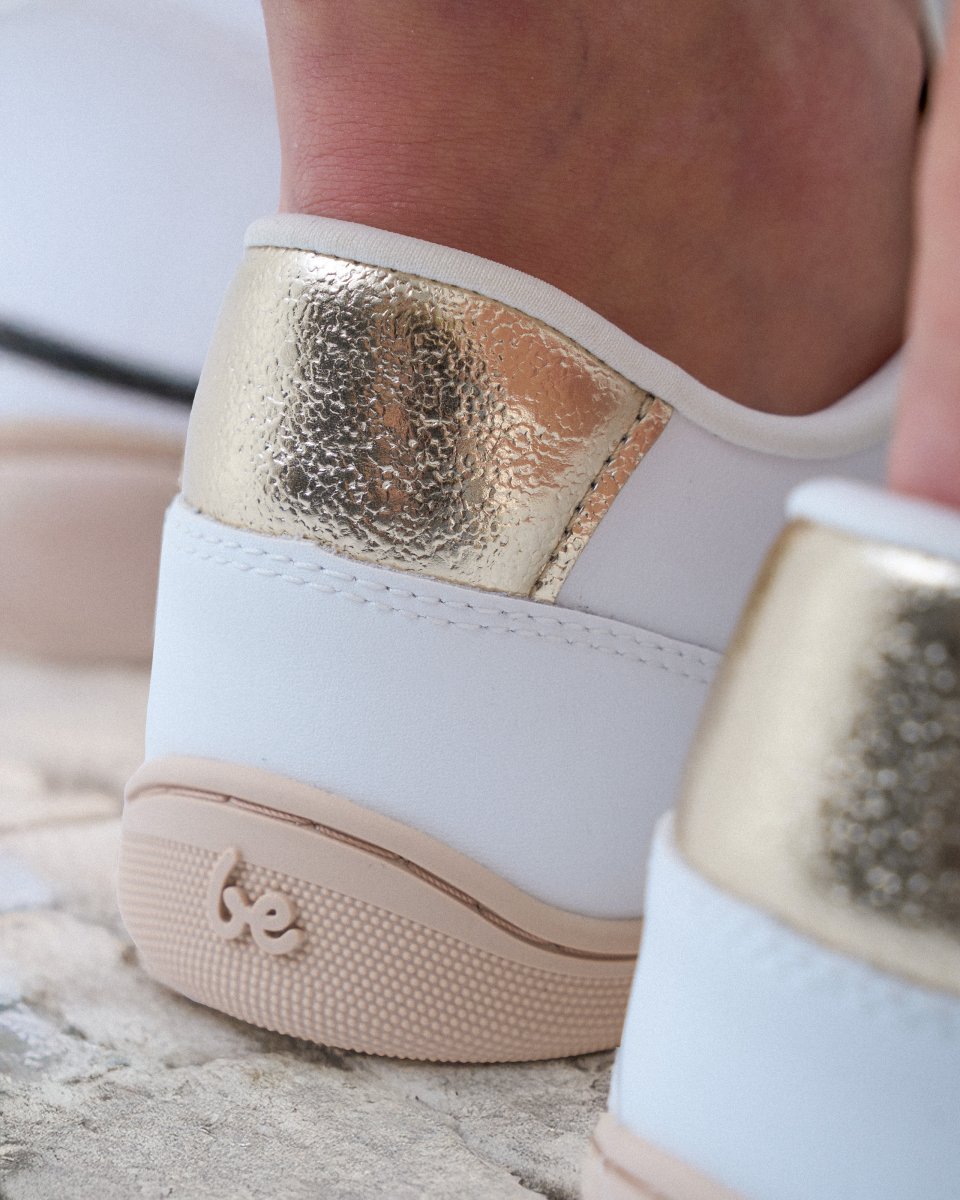 Barfuß Sneakers Be Lenka Cellestia - White & Gold