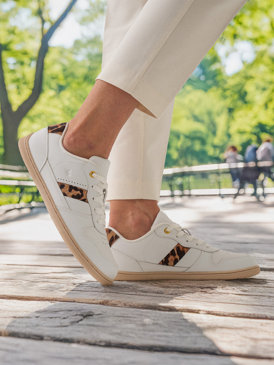 Trampki barefoot Be Lenka Cellestia - White & Leopard