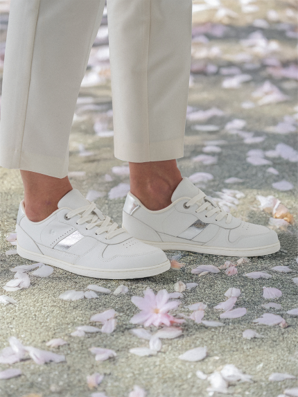 Barefoot zapatillas Be Lenka Cellestia - White & Silver