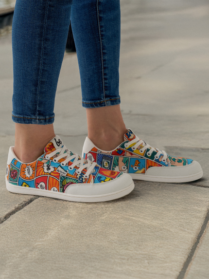 Barefoot zapatillas Be Lenka Rebound - Comics Color