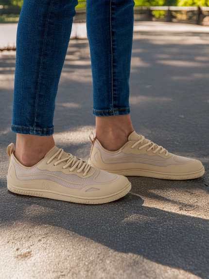 Barefoot zapatillas Be Lenka Velocity - Beige
