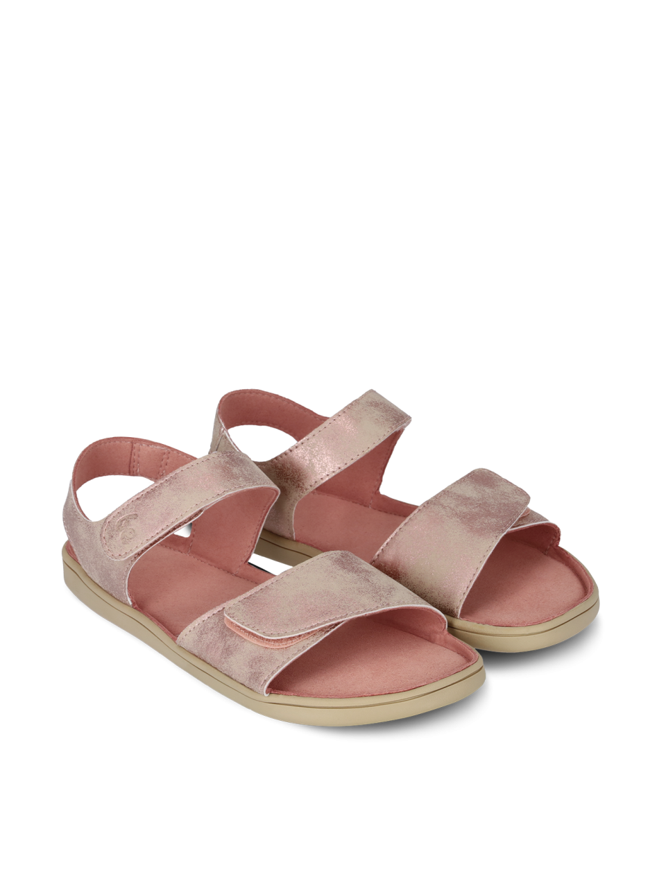 Barfuß-Sandalen für Kinder Be Lenka Miami Kids - Coral Sparkle
