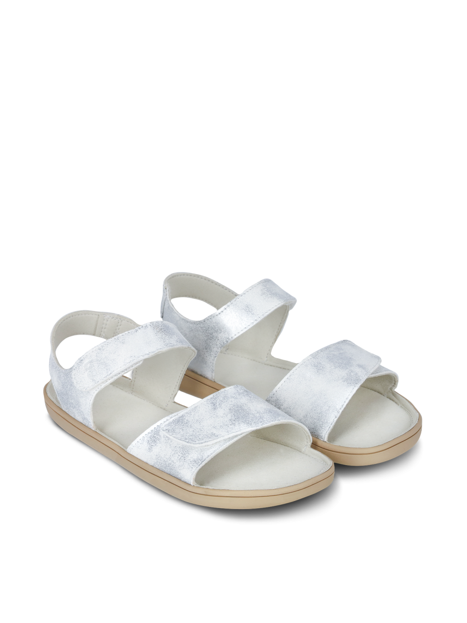 Kids' barefoot sandals Be Lenka Miami Kids - Off - White Sparkle