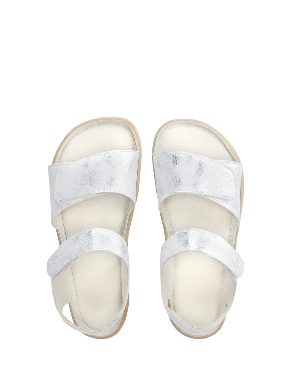 Kids' barefoot sandals Be Lenka Miami Kids - Off - White Sparkle
