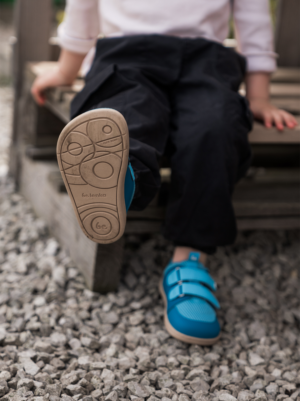 Kinder Barfuß Sneakers Be Lenka Bounty Junior - Aqua