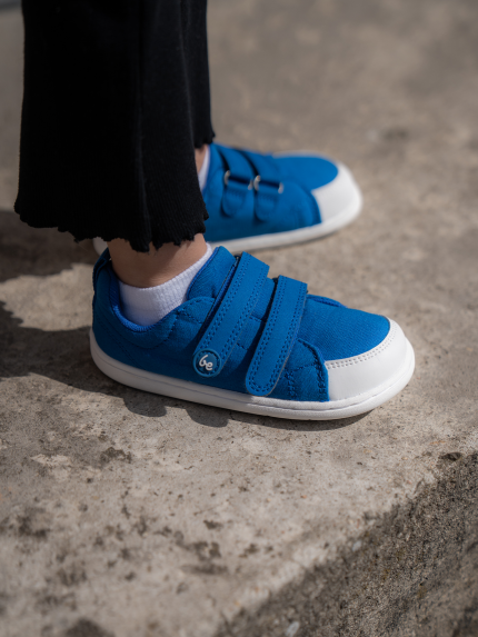 Kinder Barfuß Sneakers Be Lenka Canvi Kids - Blue