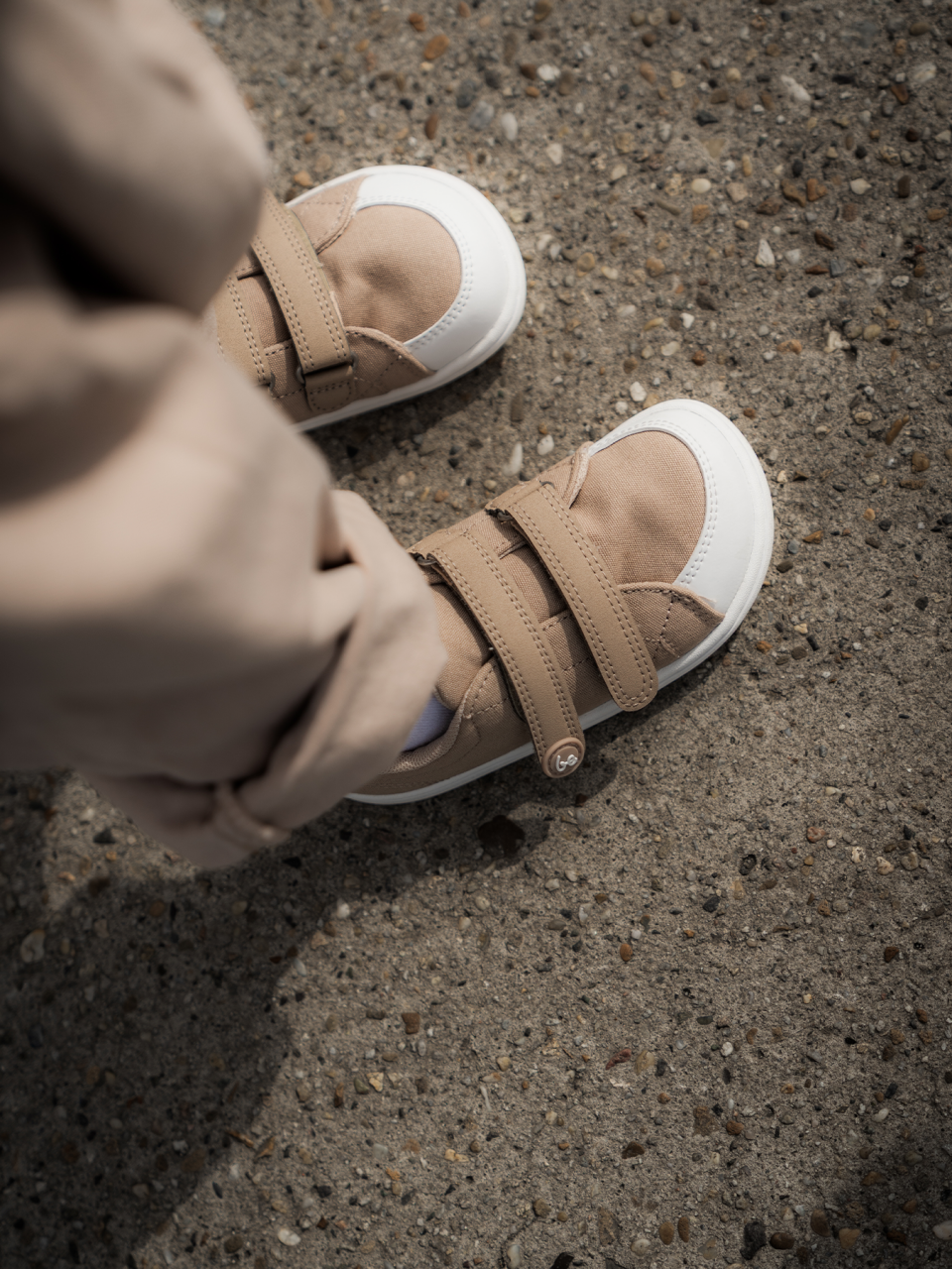 Kinder Barfuß Sneakers Be Lenka Canvi Kids - Light Brown