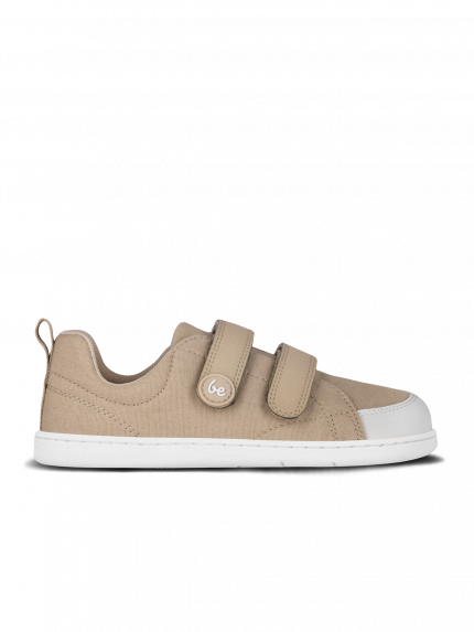 Kinder Barfuß Sneakers Be Lenka Canvi Preschool - Light Brown