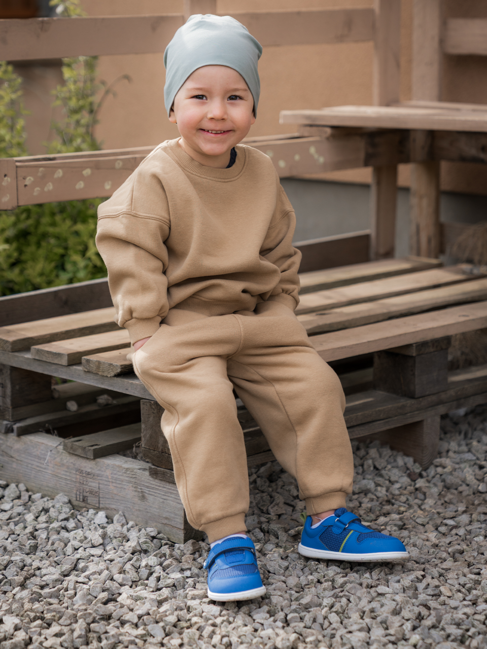 Kinder Barfuß Sneakers Be Lenka Glade Preschool - Blue & Green