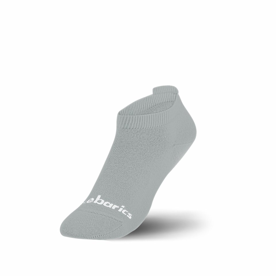 Barebarics - Barefoot Socks - Low-cut - Grey - 3 pack