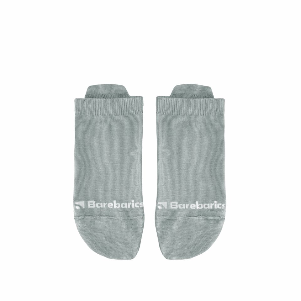 Barebarics - Barefoot Socks - Low-cut - Grey - 3 pack