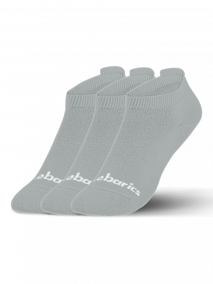 Barebarics - Barefoot Socks - Low-cut - Grey - 3 pack