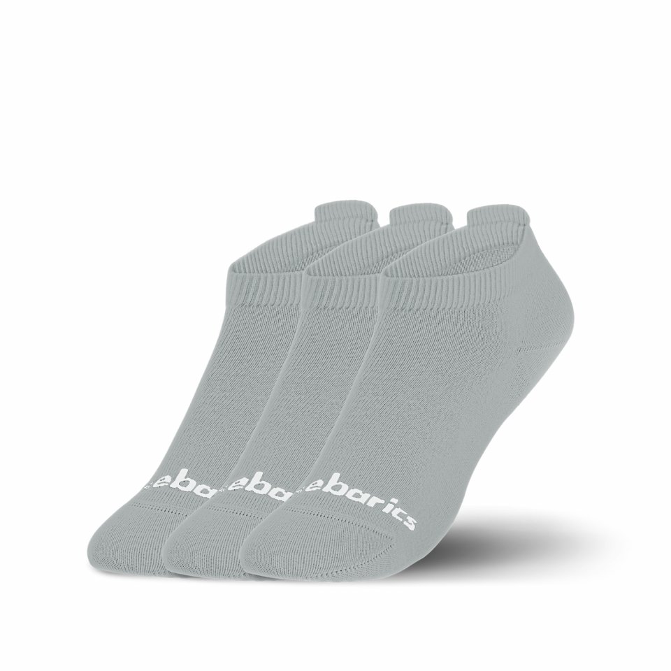 Barebarics - Barefoot Socks - Low-cut - Grey - 3 pack
