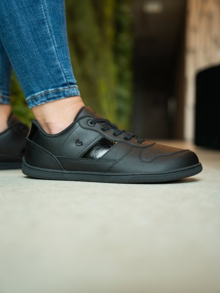 Barefoot zapatillas Be Lenka Cellestia - Black & Shiny Black