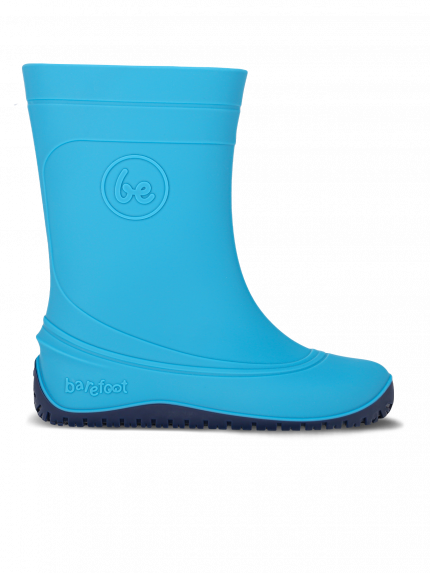 Detské barefoot gumáky Be Lenka Pudds - Aqua Blue