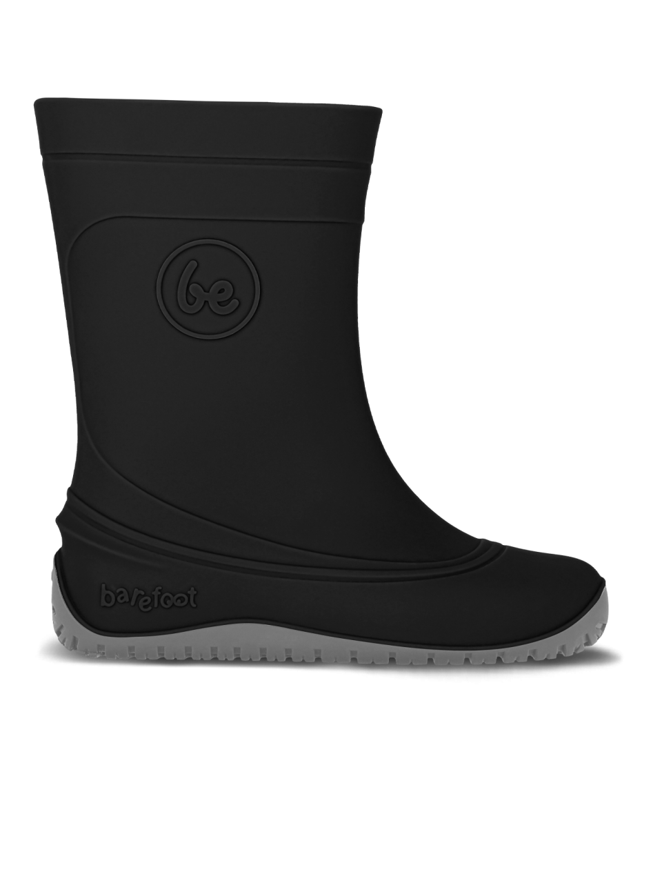 Detské barefoot gumáky Be Lenka Pudds - Black